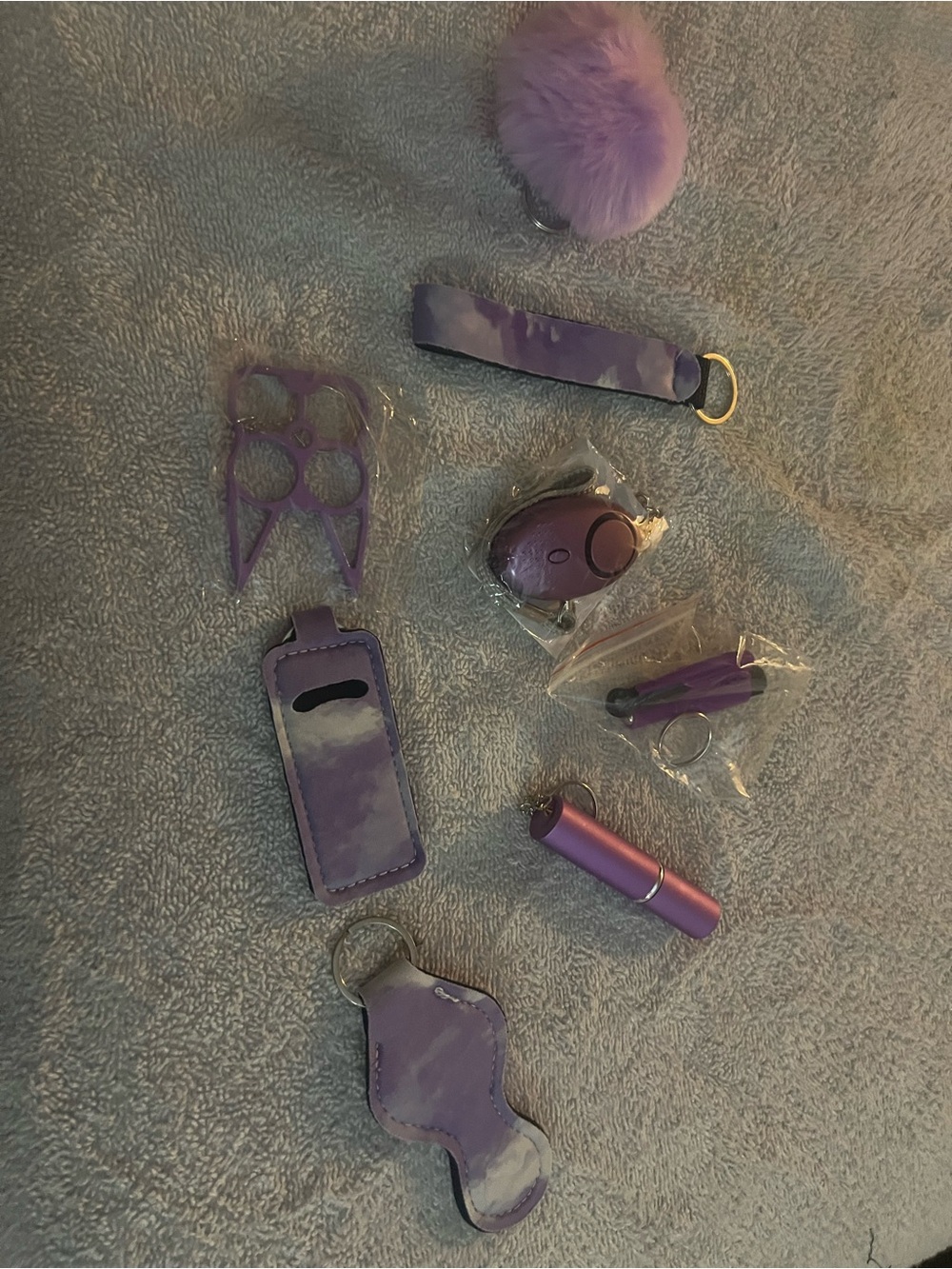 SAFETY KIT 8 PIECE SET PURPLE NIP